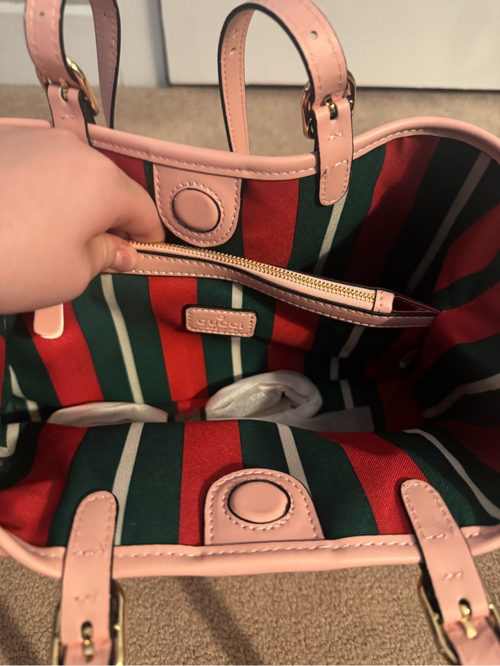 Pink Monogram Bag - Picture 2 of 5